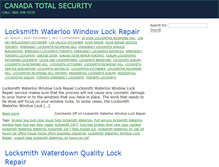 Tablet Screenshot of canadatotalsecurity.com